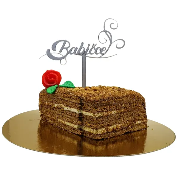 3D zápich BABIČCE – dortová dekorace