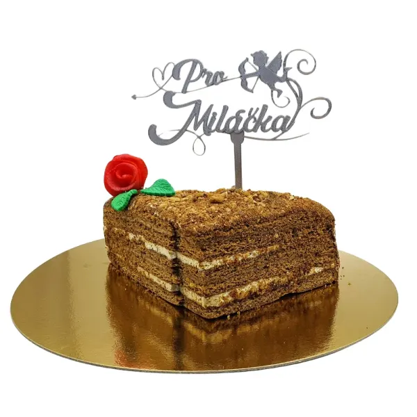 3D zápich na dort Miláček s amorkem