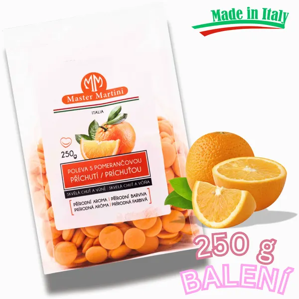 Pomerančová poleva 250 g