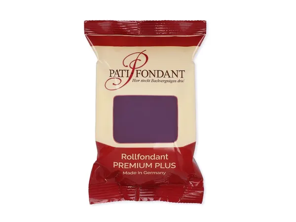 Německá potahovací hmota PATI PREMIUM 250g, fialová