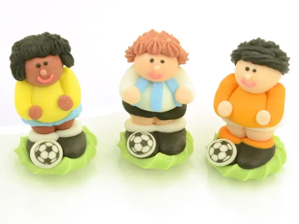 Cukrová dekorace - Fotbal 4ks