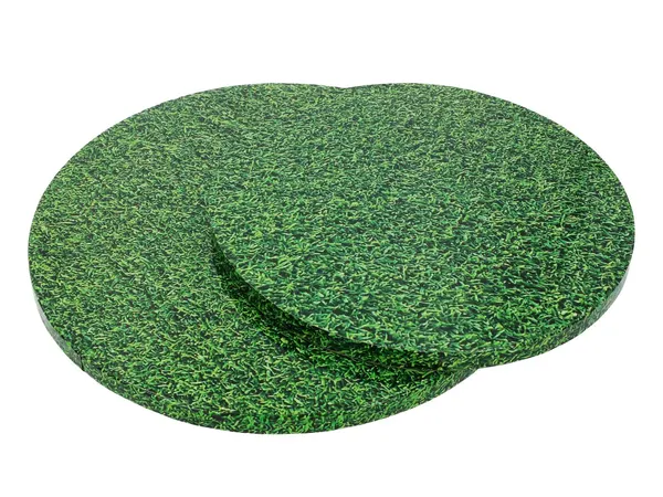 Podložka pod dort 25 cm silná, Fotbalový trávník