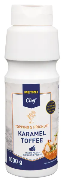 Topping příchuť Toffee 1 kg