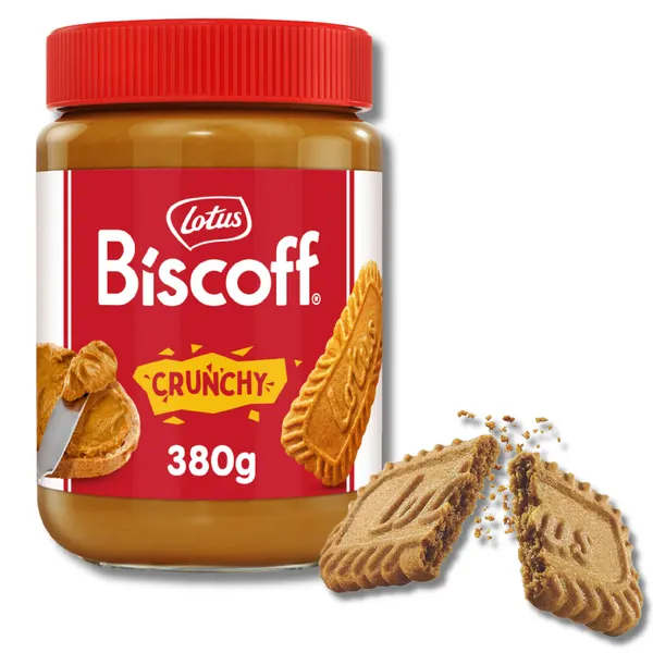 Biscoff pomazánka ze sušenek Crunchy 380 g