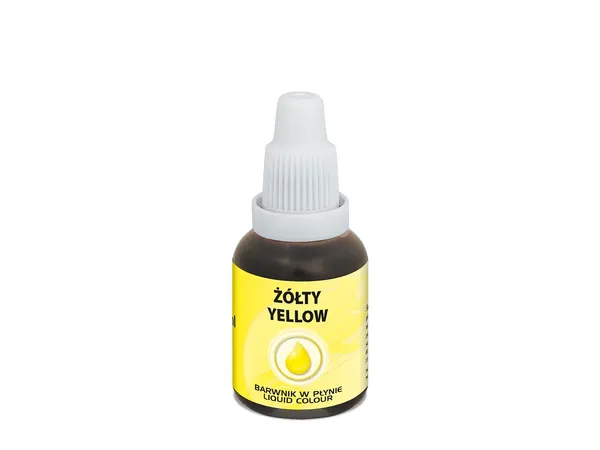 Airbrush barva tekutá žlutá Yellow 20 ml