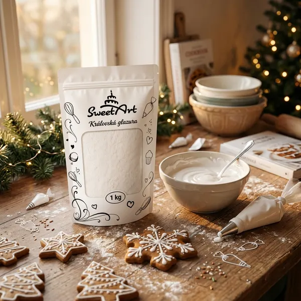 Královská glazura cukrová poleva 1kg