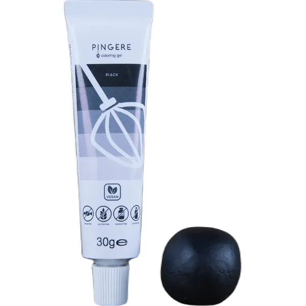 Gelová barva černá extra barvící 30 g