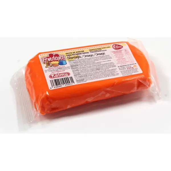 Potahovací hmota oranžová, 1 kg