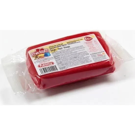 Potahovací hmota červená Kelmy 250 g