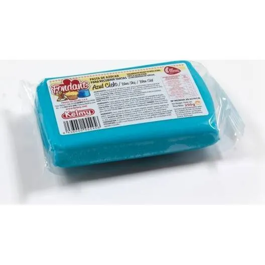 Potahovací hmota nebeská modř, 250 g