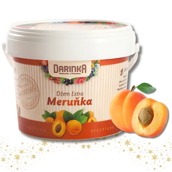 Meruňka - Darinka džem s extra podílem ovoce 1 kg