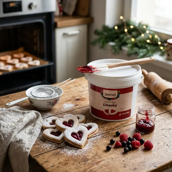 Ovocná náplň linecká na promazávání 1 kg