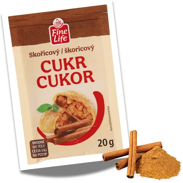 Fine Life Cukr skořicový 20 g