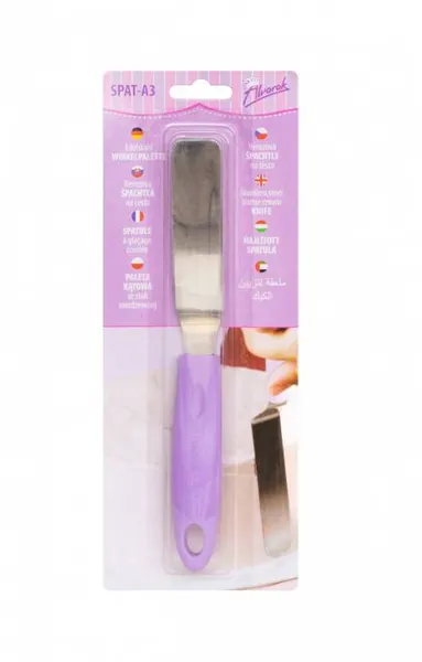Cukrářská stěrka vyosená fialová 22 cm