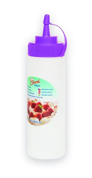 Dávkovací láhev s fialovým víčkem 300 ml