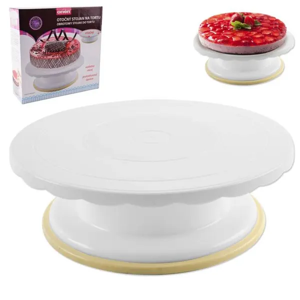 Otočný stojan na dort průměr 28 cm, výška 9 cm
