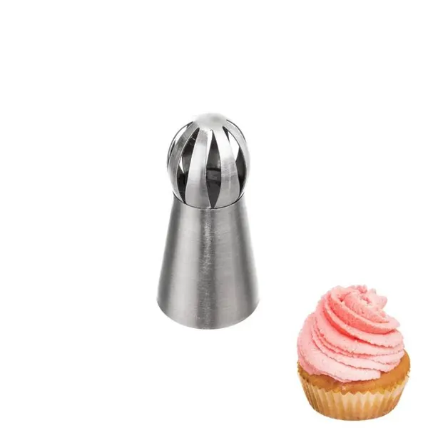 Trezírovací špička Twist velká nerezová, 2,2 cm