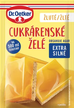 Cukrářské želé žluté 10 g
