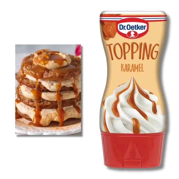 Dr. Oetker krémový karamelový topping mléčný 200 g
