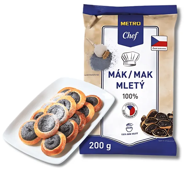 Mák mletý 100 % CZ 200 g