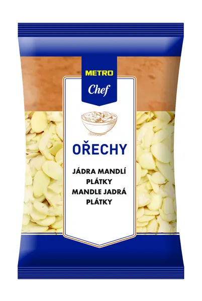 Mandle jádra plátky 220 g