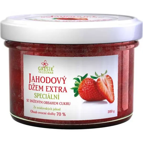 Džem jahodový extra speciální 200 g