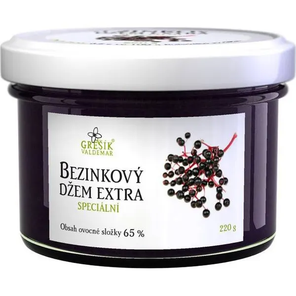 Bezinkový džem extra speciální do pečení 220 g