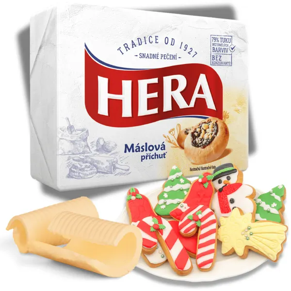 Tuk na pečení, HERA Máslová 250 g - kusový prodej
