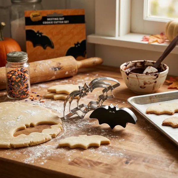 Vykrajovátka netopýr, Halloween sada 3 ks