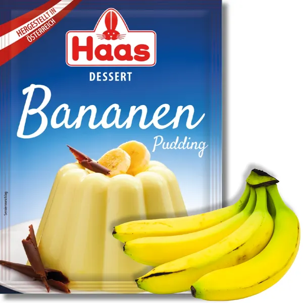 Dezertní puding s příchutí Banán 37g