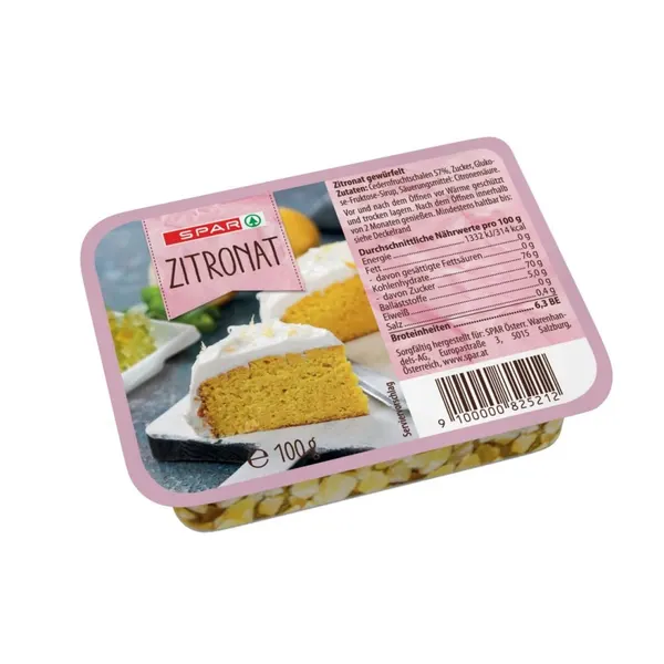 Kandovaná citrónová kůra 100 g