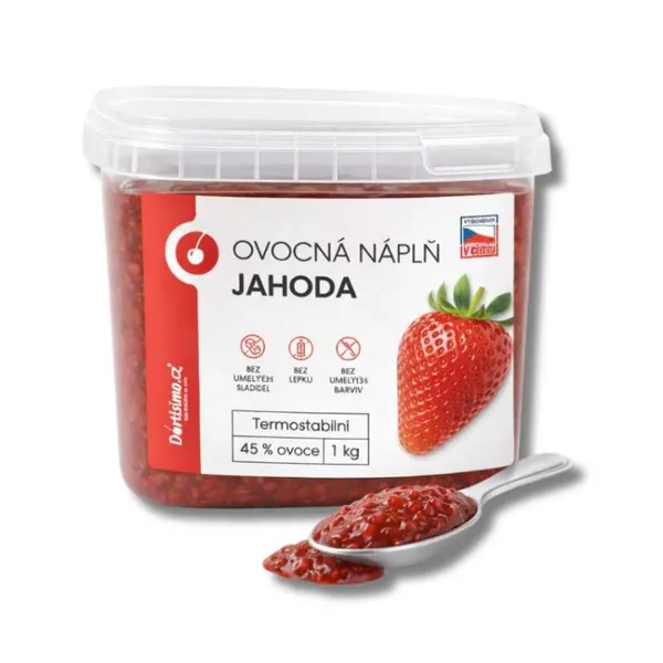 Ovocná náplň Jahoda 1kg