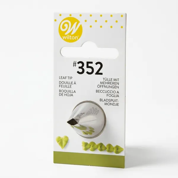 Cukrářská špička list č. 352, nerez