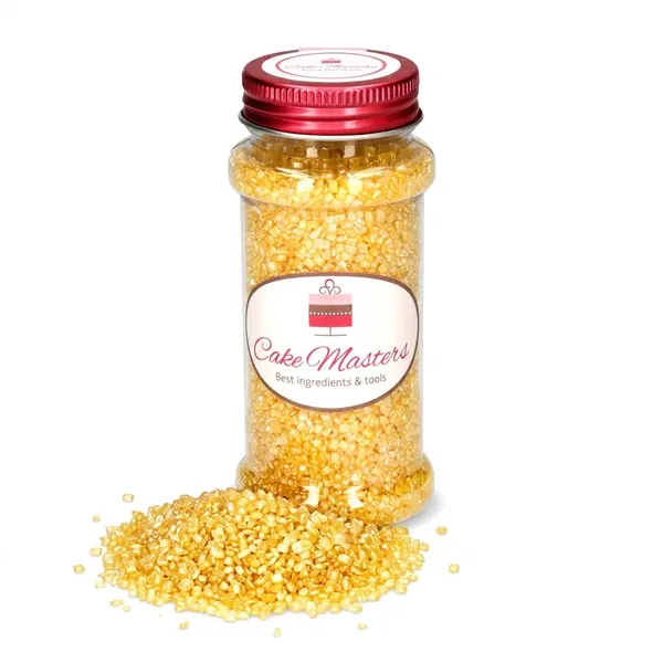 Zdobení na cukroví, dorty - ŽLUTÝ CUKR, Německo 100g