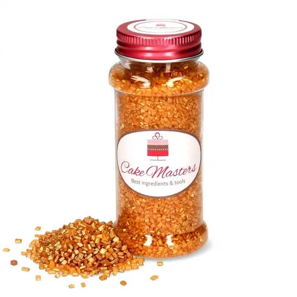Zdobení na cukroví, dorty - ZLATÝ CUKR, Německo 100g