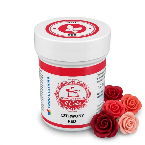 Gelová barva červená (Red) 35 g