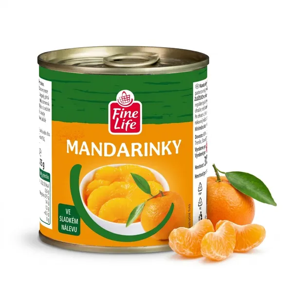 Mandarinkový kompot 314 ml