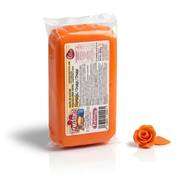 Potahovací hmota 250g - oranžová