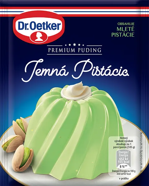 Premium Puding jemná pistácie 40 g