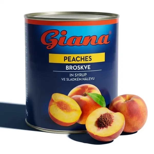 Broskve půlené 850 ml