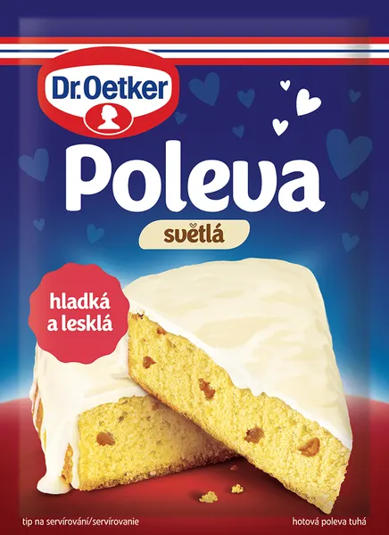 Cukrářská poleva 100g SVĚTLÁ