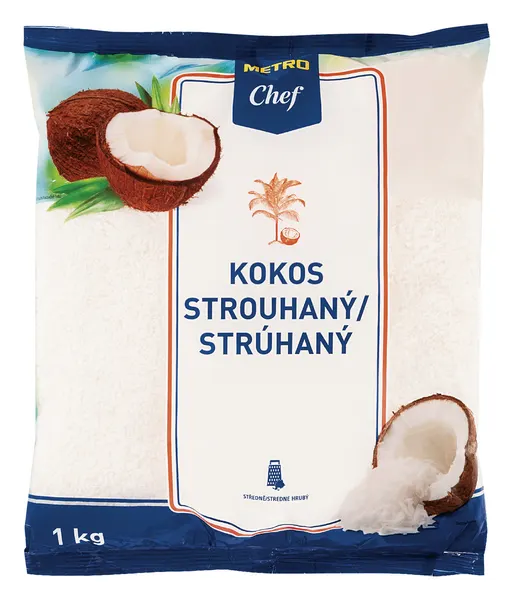 Kokos strouhaný 1 kg.