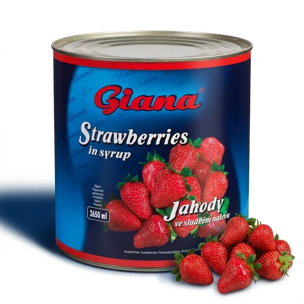 Jahody ve sladkém nálevu 2,550 kg