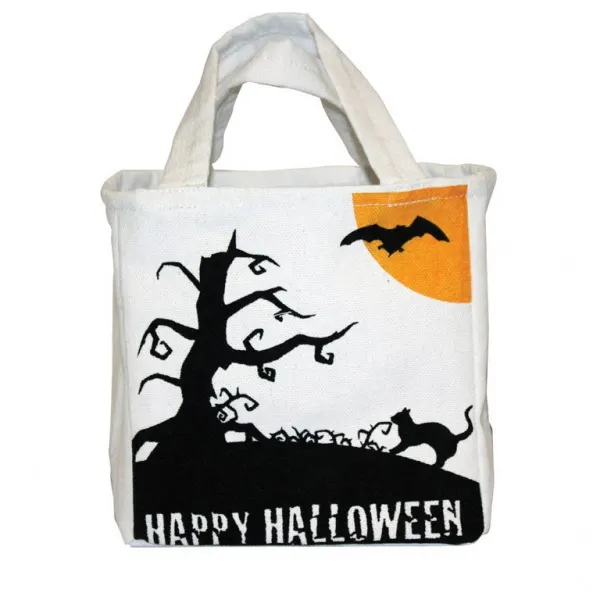 Látková taška Happy Halloween Amscan na sladkosti