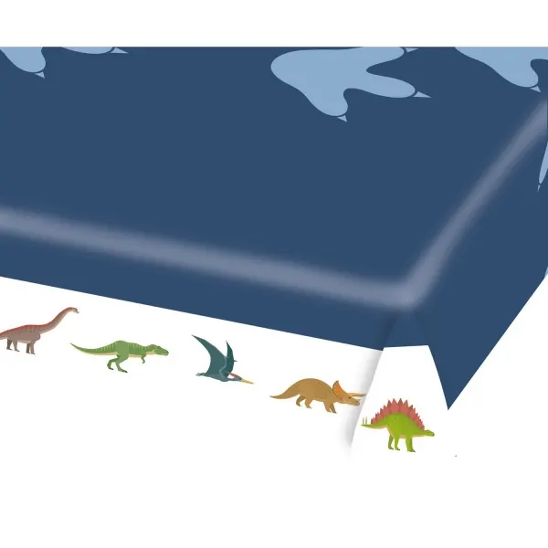 Papírový ubrus Happy Dino s barevnými dinosaury