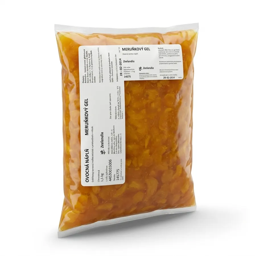 Ovocná termo náplň Frugella meruňkový gel Zeelandia 1 kg