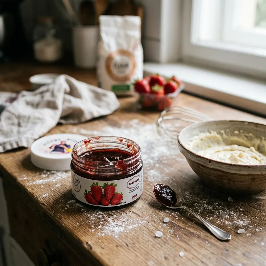 Ochucovací pasta Joypaste jahoda 200g IRCA