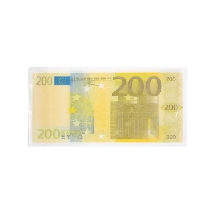 Papírové ubrousky s motivem bankovky 200 EUR na party
