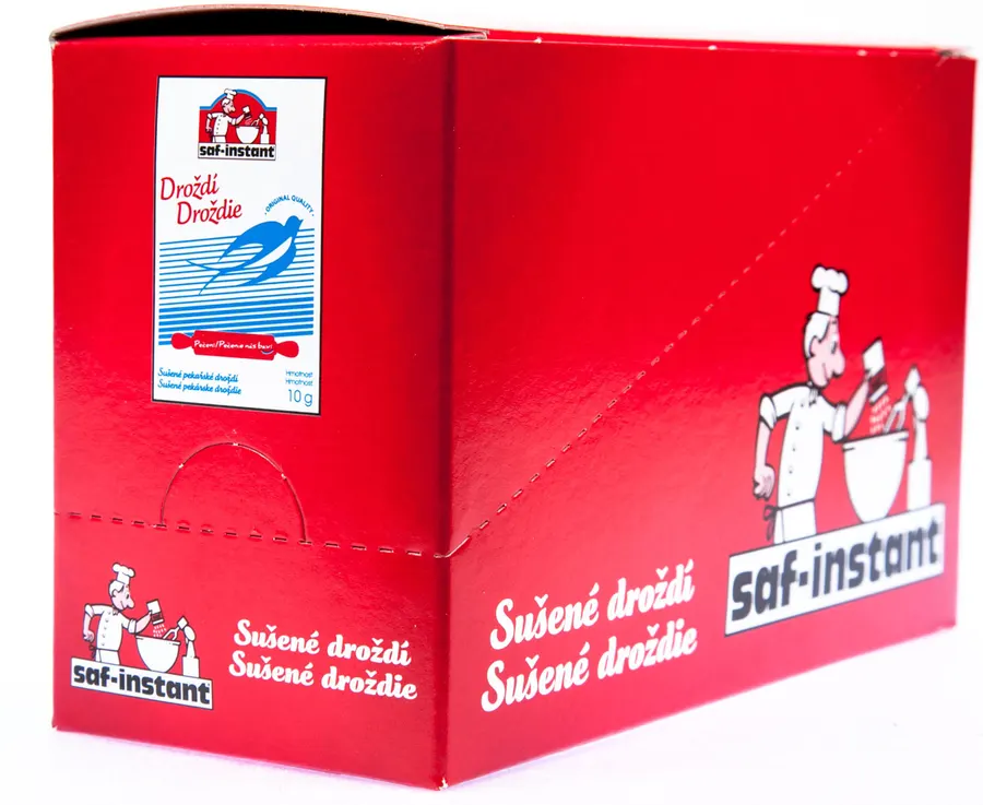 Sáček francouzského instantního droždí Lesaffre Saf-Instant
