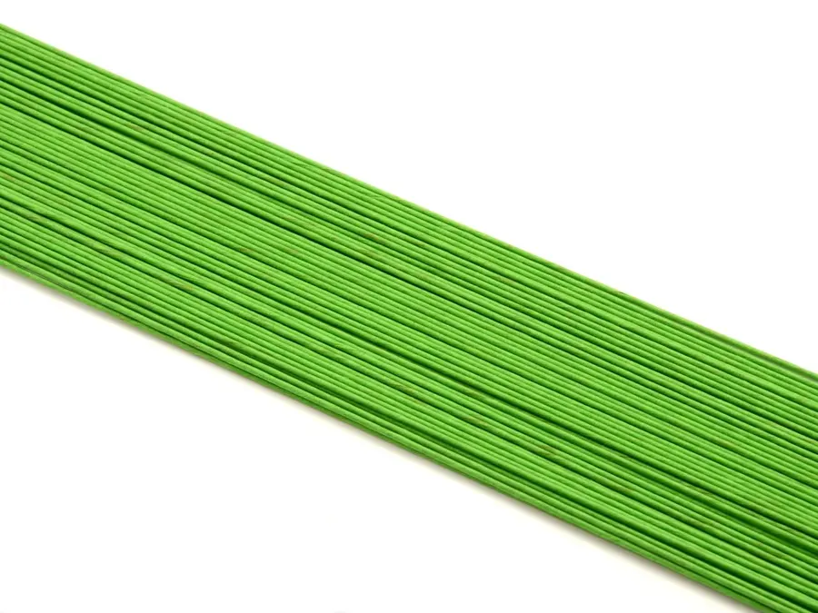 Zelené cukrářské floristické drátky Cake Masters sto kusů
